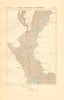 Mississippi middle course. Louisiana. Baton Rouge Vicksburg Natchez 1886 map