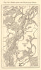 Rhine dikes near Seltz. Bas-Rhin. Ottersdorf Wintersdorf. Sketch map 1886