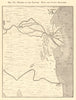 Mouths of the Danube. Kilia and Sulina Branches. Romania. Sketch map 1886