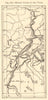 Middle Course of the Volga. Russia. Kazan Saratov Samara. Sketch map 1886