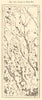 Nors Elf lakes. Sweden. Norsälven river. Arvika. Fryken Lakes. Sketch map 1886