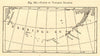 Volcanic Islands curve. Alaska Aleutian islands Bering Sea SMALL sketch map 1886