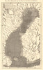 Gulf of Bothnia coastline elevation. Present to 5000AD. Sketch map 1886