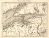 Bay of Fundy. Canada. Nova Scotia. Sketch map 1886 old antique plan chart