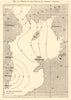 Height of the tides in the St George's Channel. Irish Sea. Sketch map 1886