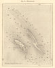 Heligoland. Schleswig-Holstein. Germany. Sketch map 1886 old antique chart