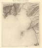 Mouth of the Liamone. Corsica. Golfe de Sagone. Sketch map 1886 old