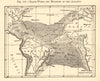 Trade-winds and monsoons of the Atlantic. Atlantic Ocean. Sketch map 1886
