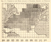 North Atlantic ocean storms in December, January & February. Sketch map 1886
