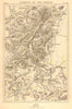 Forests of the Vosges. Haut-Rhin. Colmar Remiremont Belfort Mulhouse 1886 map
