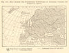 Aquilegia Vulgaris & Campanula Erinus distribution. Europe. Sketch map 1886