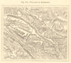 Villages of Aliermont. Seine-Maritime. St-Nicolas, Notre-Dame. Sketch map 1886