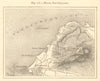 Monte San Giuliano. Sicily. Trapani. Sketch map 1886 old antique chart