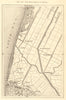 The Embankments of Petten. Netherlands. Sketch map 1886 old antique chart