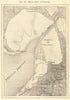 Esnandes mussel beds. Charente-Maritime. Baie de l'Aiguillon. Sketch map 1886