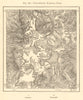 Yellowstone National Park. Wyoming. Sketch map 1886 old antique plan chart