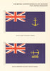 ROYAL NAVY FLAGS Royal Fleet Auxiliary & Maritime Auxiliary Service Ensigns 1979