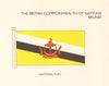 BRUNEI FLAGS. National Flag 1979 old vintage print picture