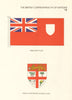 FIJI FLAGS. Merchant Flag, Shield Contained in Fijian Flags 1979 old print