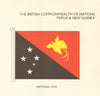 PAPUA NEW GUINEA FLAGS. Papua & New Guinea. National Flag 1979 old print