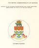 WEST INDIES FLAGS. Badges. Cayman Islands 1964 old vintage print picture