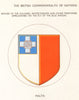 MALTA FLAGS. Badges of the Colonies, Protectorates & other Territories 1965