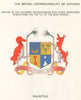 MAURITIUS FLAGS. Badges of the Colonies, Protectorates & other Territories 1965