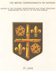 SAINT LUCIA FLAGS. Badges. St Lucia. West Indies 1965 old vintage print