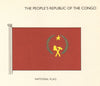 CONGO FLAGS. The People's Republic of the Congo. National Flag 1979 old print