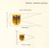 FEDERAL REPUBLIC OF GERMANY. Coast Guard Service Commodore Flotilla Leader 1955