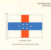 NETHERLANDS ANTILLES FLAGS. National Flag. Aruba Conaire Curacao 1964 print