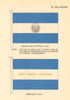 EL SALVADOR FLAGS. Ensign and National Flag, Merchant Flag 1955 old print