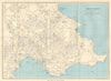TORQUAY vintage town/city plan. Devon. Torbay. WARD LOCK 1963 old vintage map