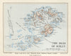 ISLES OF SCILLY.St Mary's Tresco St Agnes St Martin's Bryher. WARD LOCK 1936 map