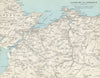 SNOWDONIA NORTH Llandudno Bangor Menai Strait Caernarvon. WARD LOCK 1967 map
