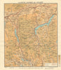 ULLSWATER, GRASMERE & THIRLMERE. Lake District. Cumbria. WARD LOCK 1935 map