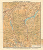 ULLSWATER, GRASMERE & THIRLMERE. Lake District. Cumbria. WARD LOCK 1935 map