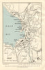 OBAN vintage town/city plan. Scotland. WARD LOCK 1952 old vintage map chart