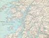 NORTH WEST SCOTLAND Ardrishaig Oban Fort William Argyll Jura. WARD LOCK 1970 map