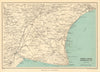 ROMNEY MARSH. Dungeness Rye Hythe Winchelsea. Walland Marsh. Kent 1952 old map