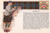 Brodie. Scotland Scottish clans tartans arms 1957 old vintage print picture