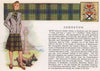 Johnston. Scotland Scottish clans tartans arms 1957 old vintage print picture