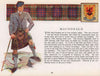 MacDonald. Scotland Scottish clans tartans arms 1957 old vintage print picture