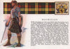 MacMillan. Scotland Scottish clans tartans arms 1957 old vintage print picture