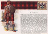 MacNab. Scotland Scottish clans tartans arms 1957 old vintage print picture