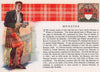 Menzies. Scotland Scottish clans tartans arms 1957 old vintage print picture
