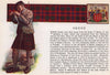 Skene. Scotland Scottish clans tartans arms 1957 old vintage print picture