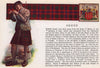 Skene. Scotland Scottish clans tartans arms 1957 old vintage print picture