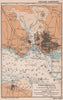 Portsmouth Spithead Ryde sea chart. Hampshire. Isle of Wight. ADMIRALTY 1943 map