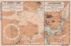 St. John's Lake & Cattewater sea coast charts Torpoint Devon. ADMIRALTY 1943 map